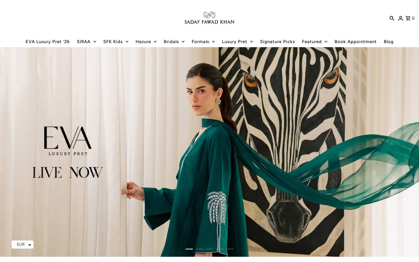 Sadaffawadkhan homepage screenshot