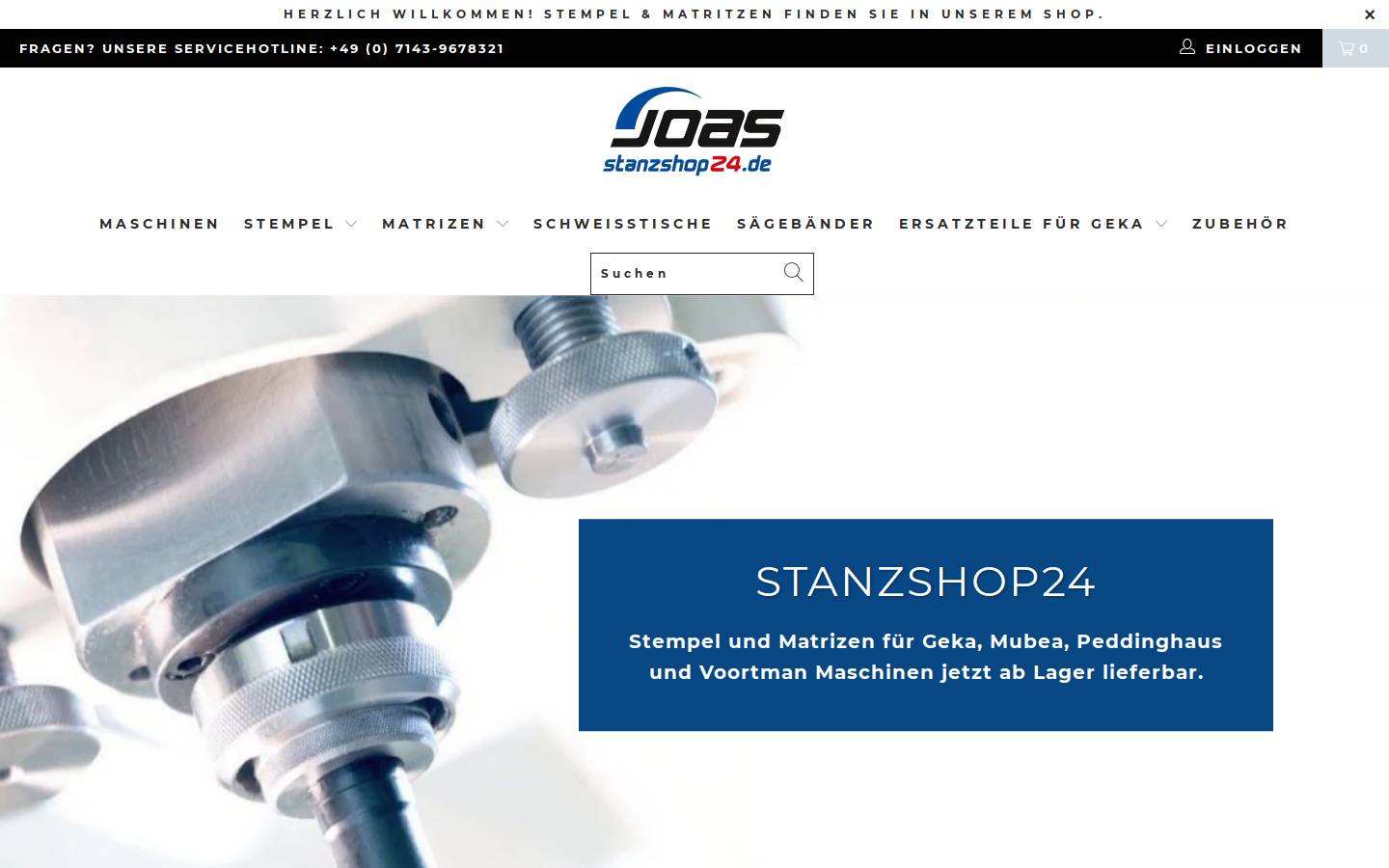 saegebandshop24.de homepage screenshot