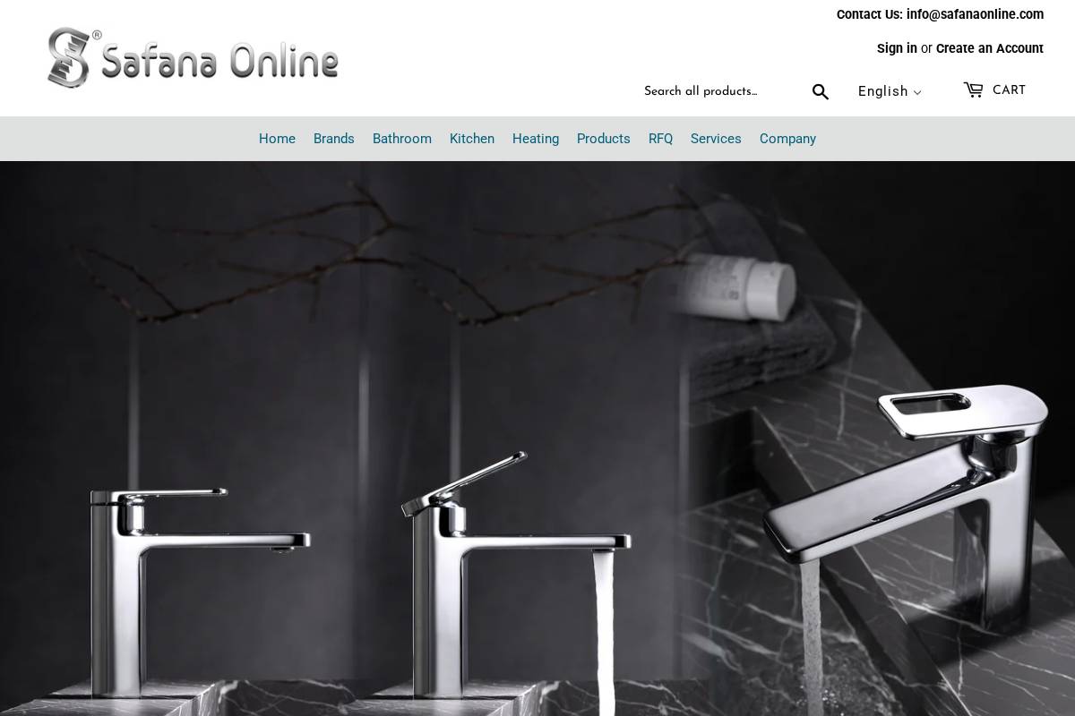 safanaonline.com homepage screenshot
