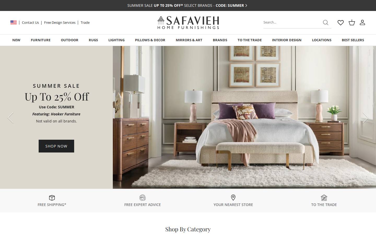 Safavieh Home - Rugs, Furniture and Accessories homepage screenshot
