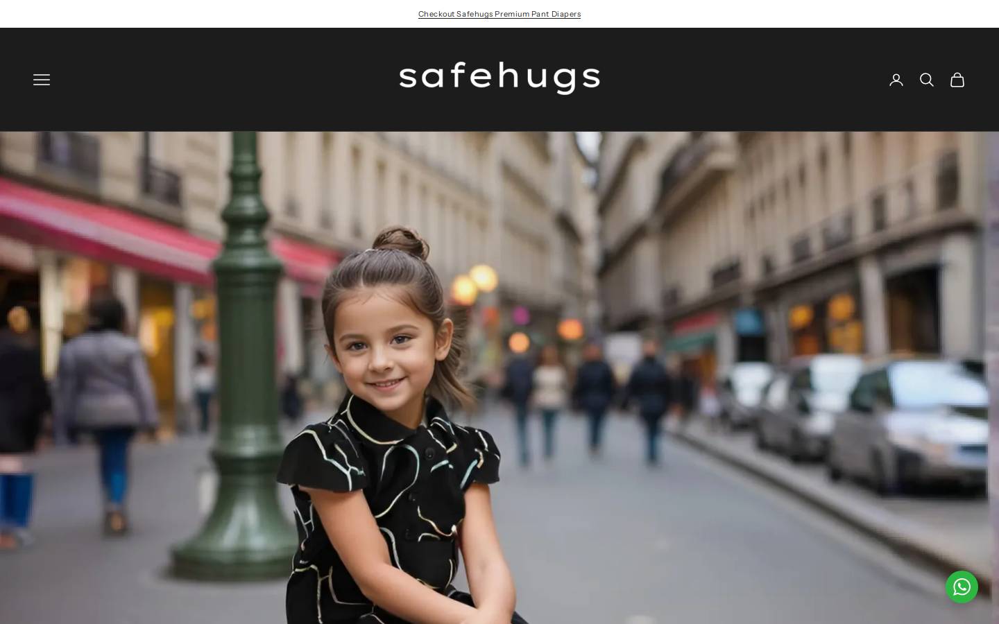 safehugs.in homepage screenshot