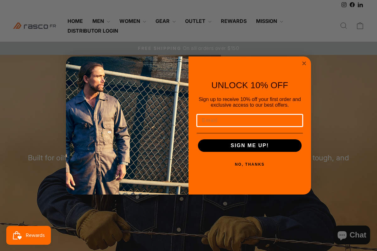 safetyworkwear.com homepage screenshot