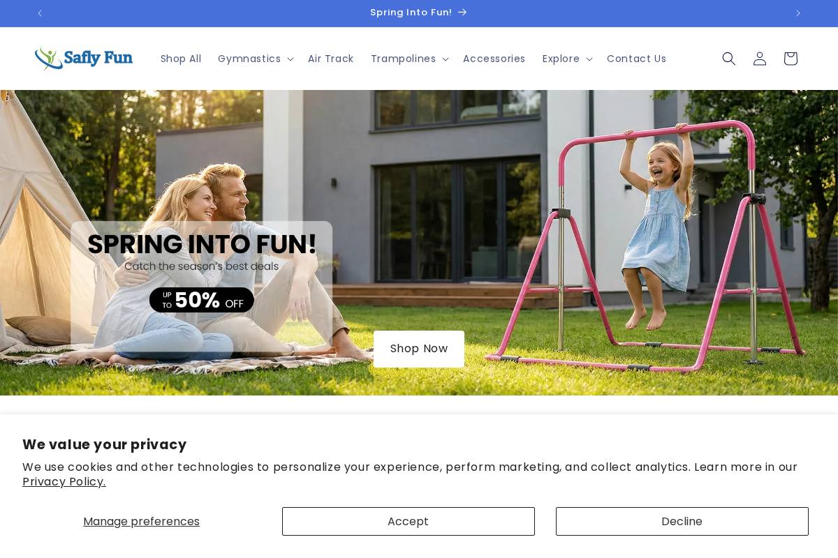 saflyfun.com homepage screenshot