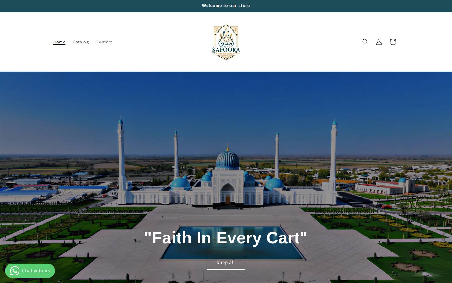 safoora.in homepage screenshot