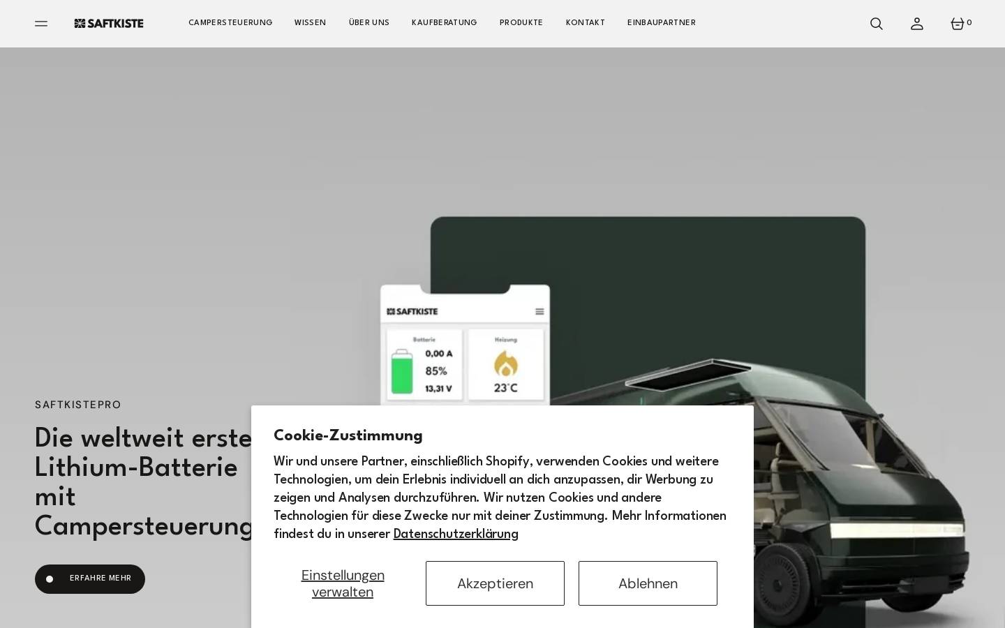 Batterieschmiede GmbH homepage screenshot