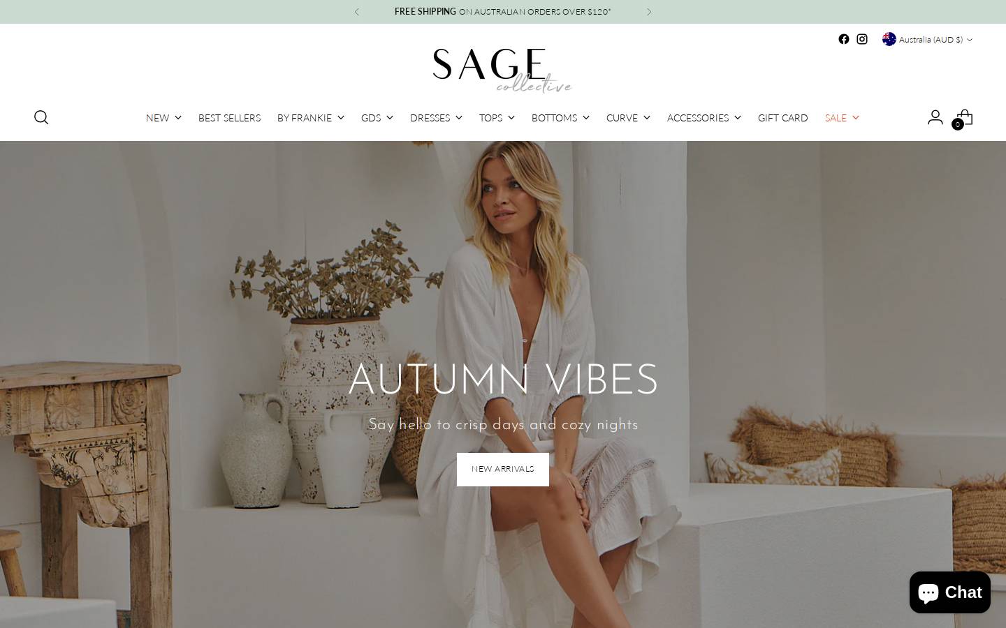 sagecollective.com.au homepage screenshot