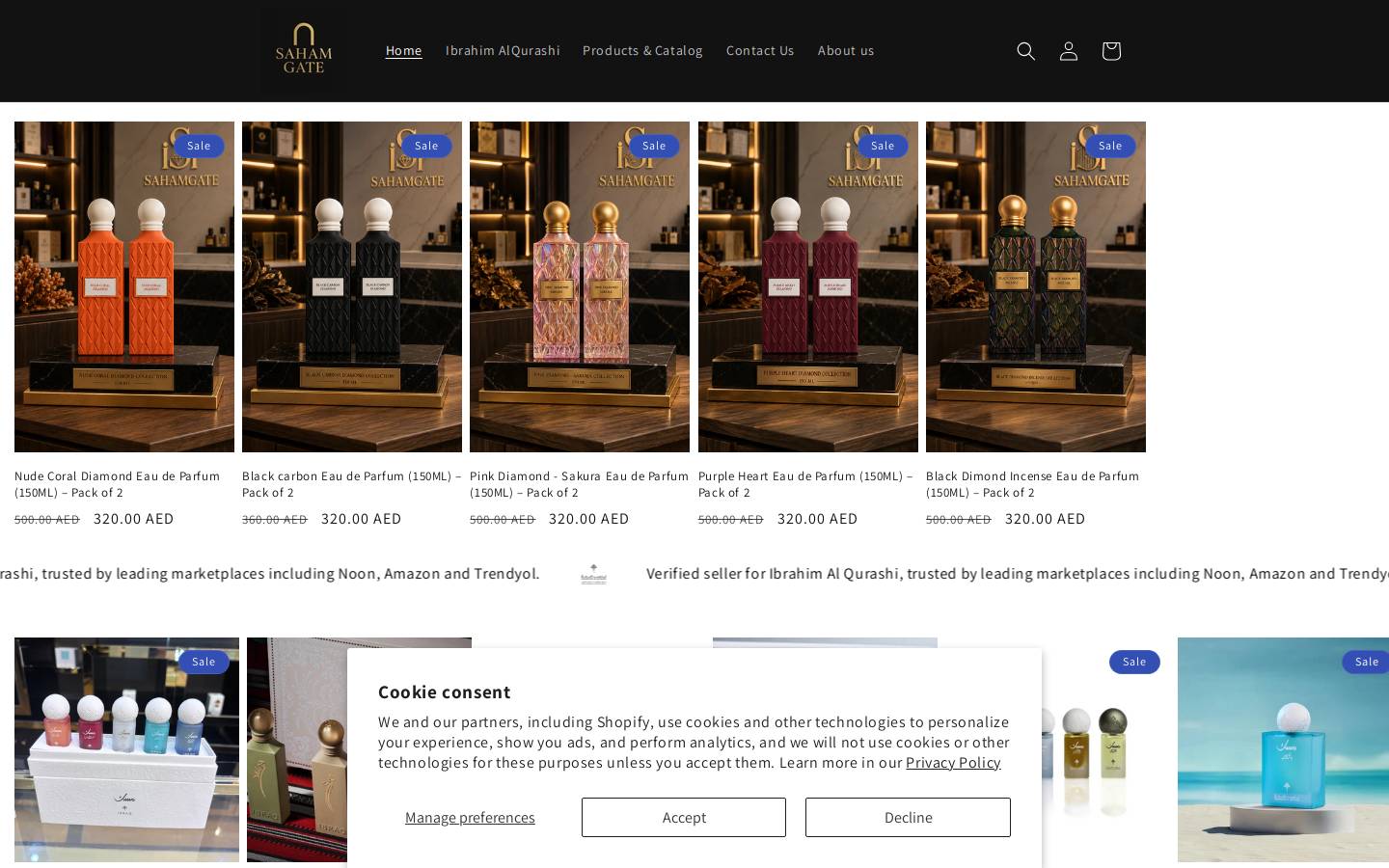 sahamgate.com homepage screenshot