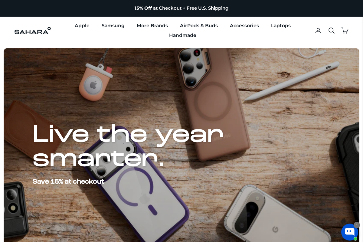 Zerodamage Sahara Case LLC homepage screenshot