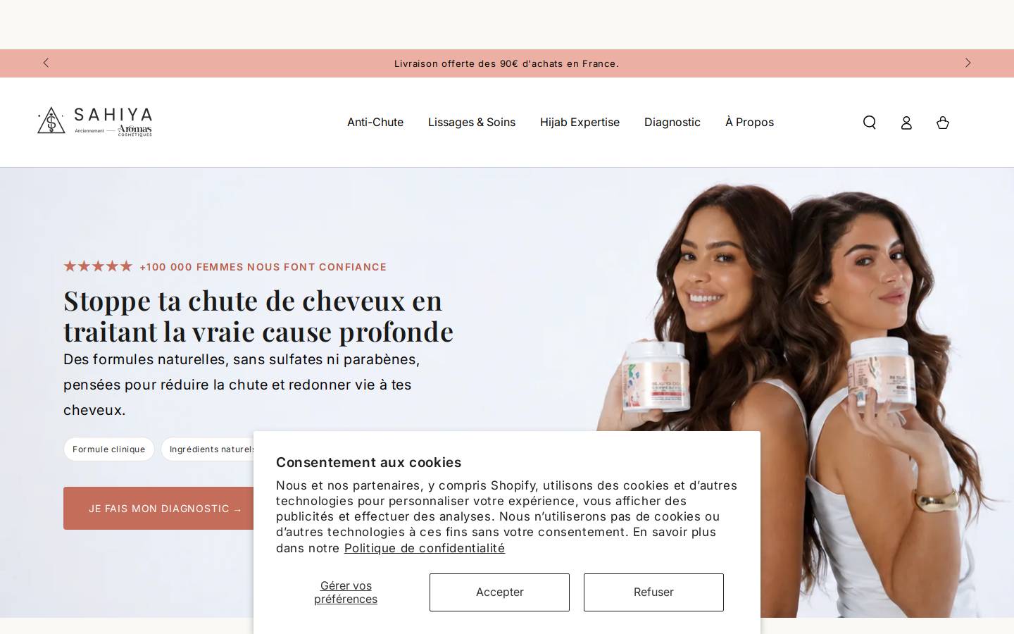 sahiya.co homepage screenshot