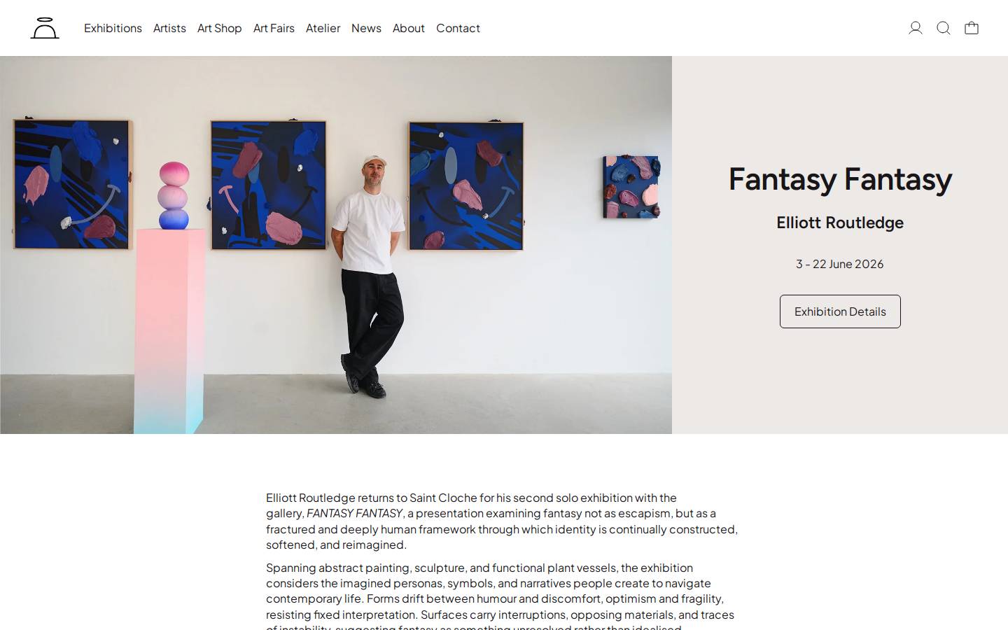 saintcloche.com homepage screenshot