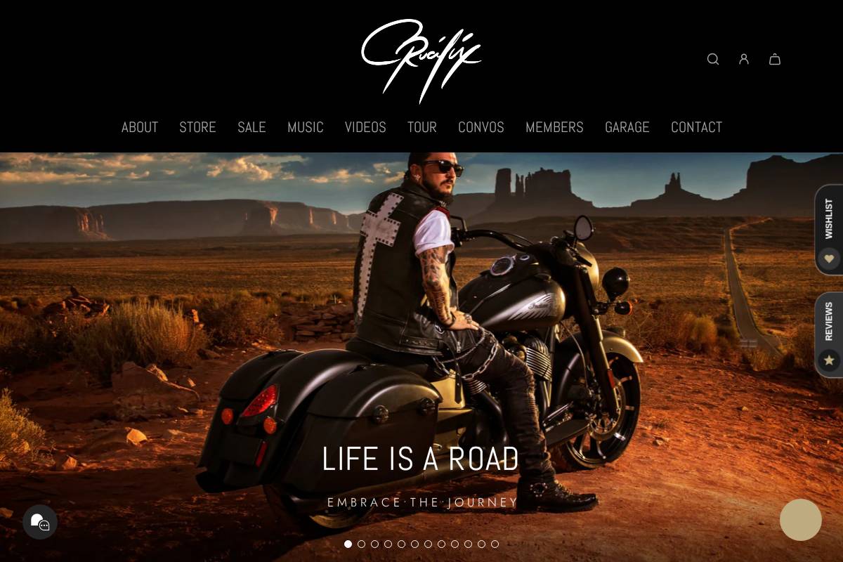 saintcruce.com homepage screenshot