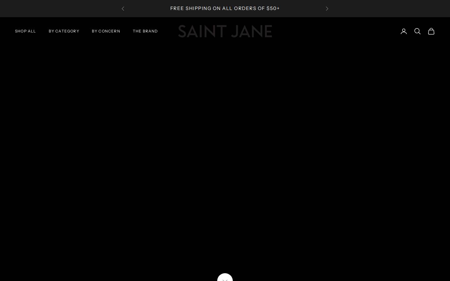 Saint Jane Beauty homepage screenshot