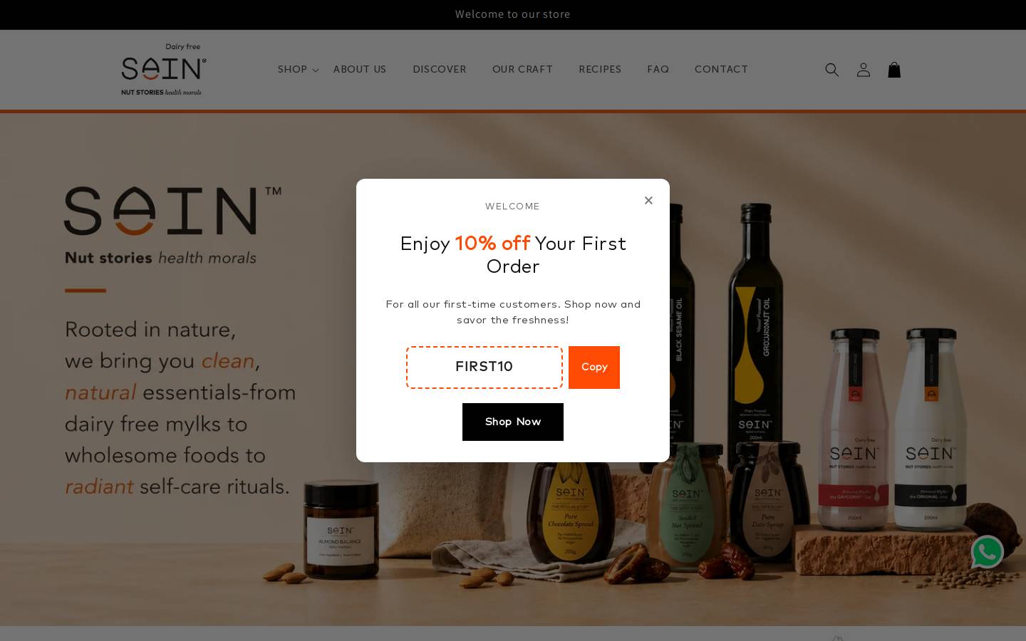 sainworld.com homepage screenshot