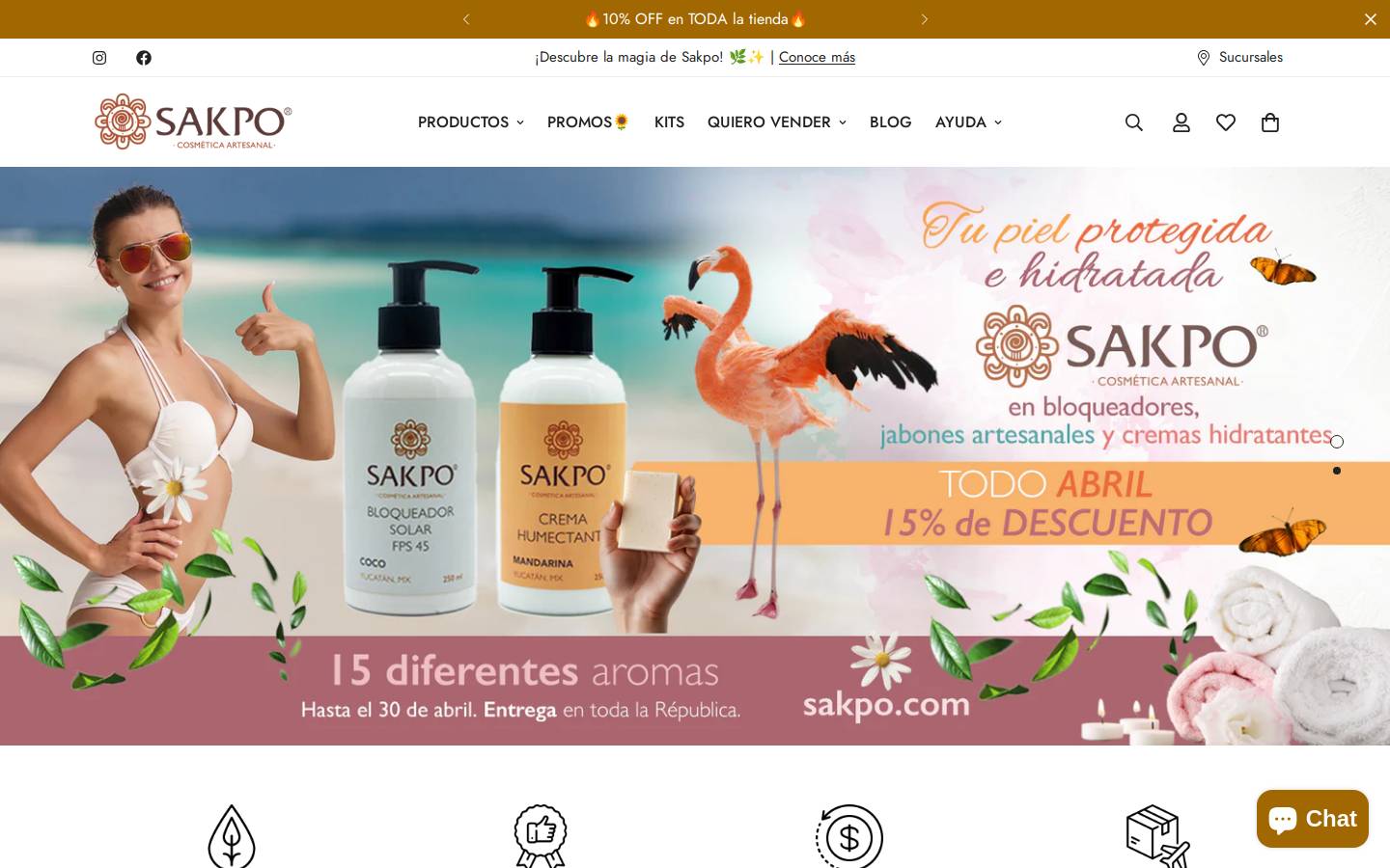 sakpo.com homepage screenshot