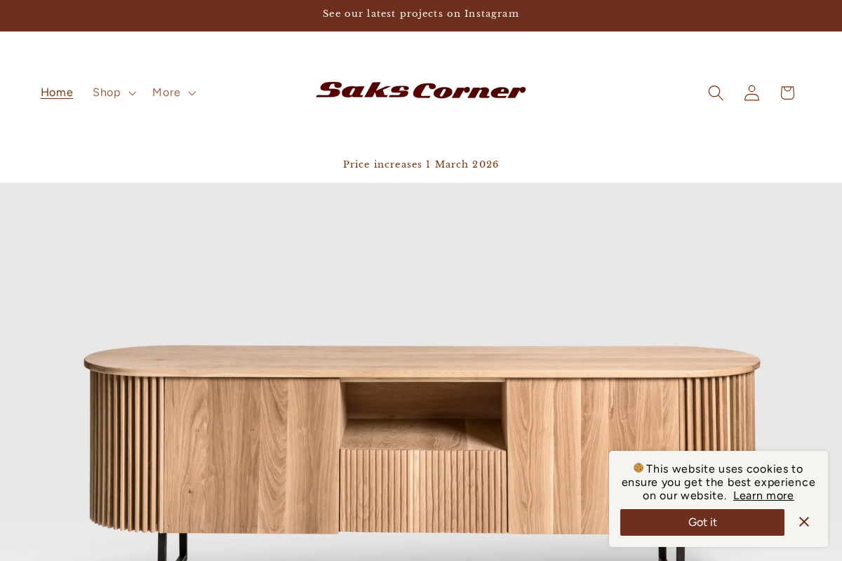 sakscorner.co.za homepage screenshot