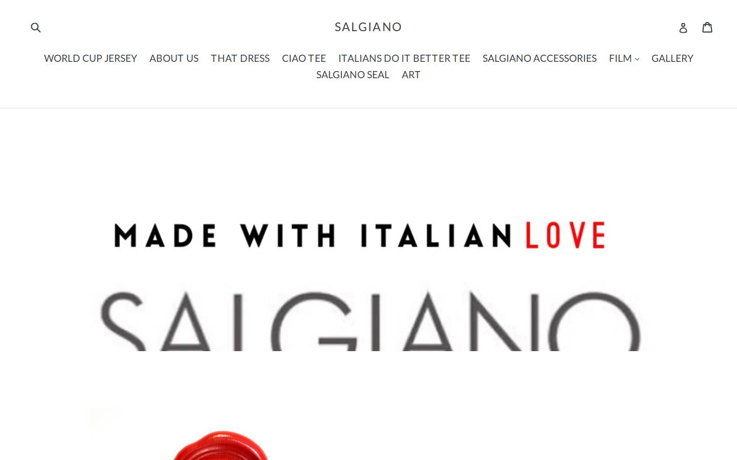 salgiano.com homepage screenshot