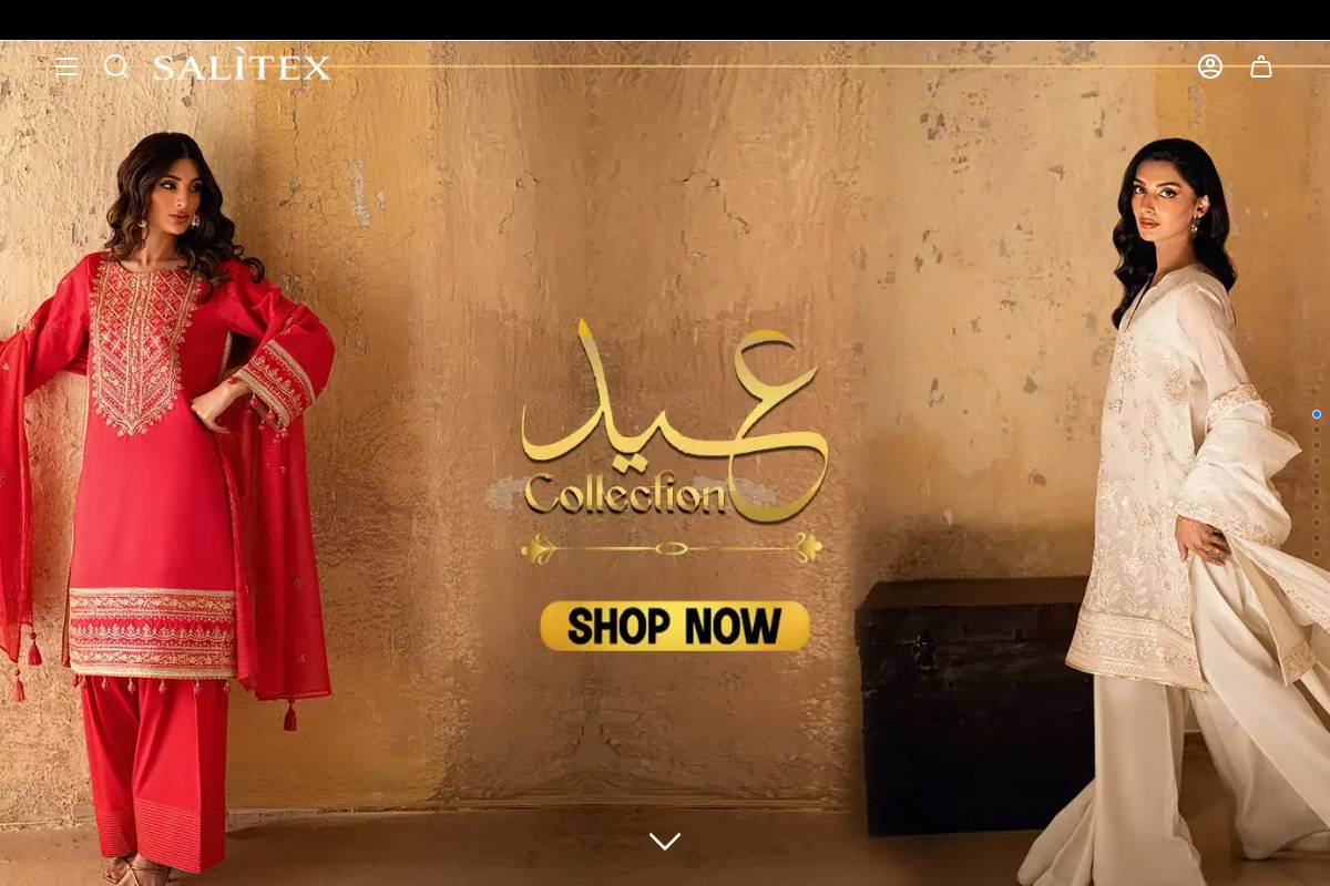 salitexonline.com homepage screenshot