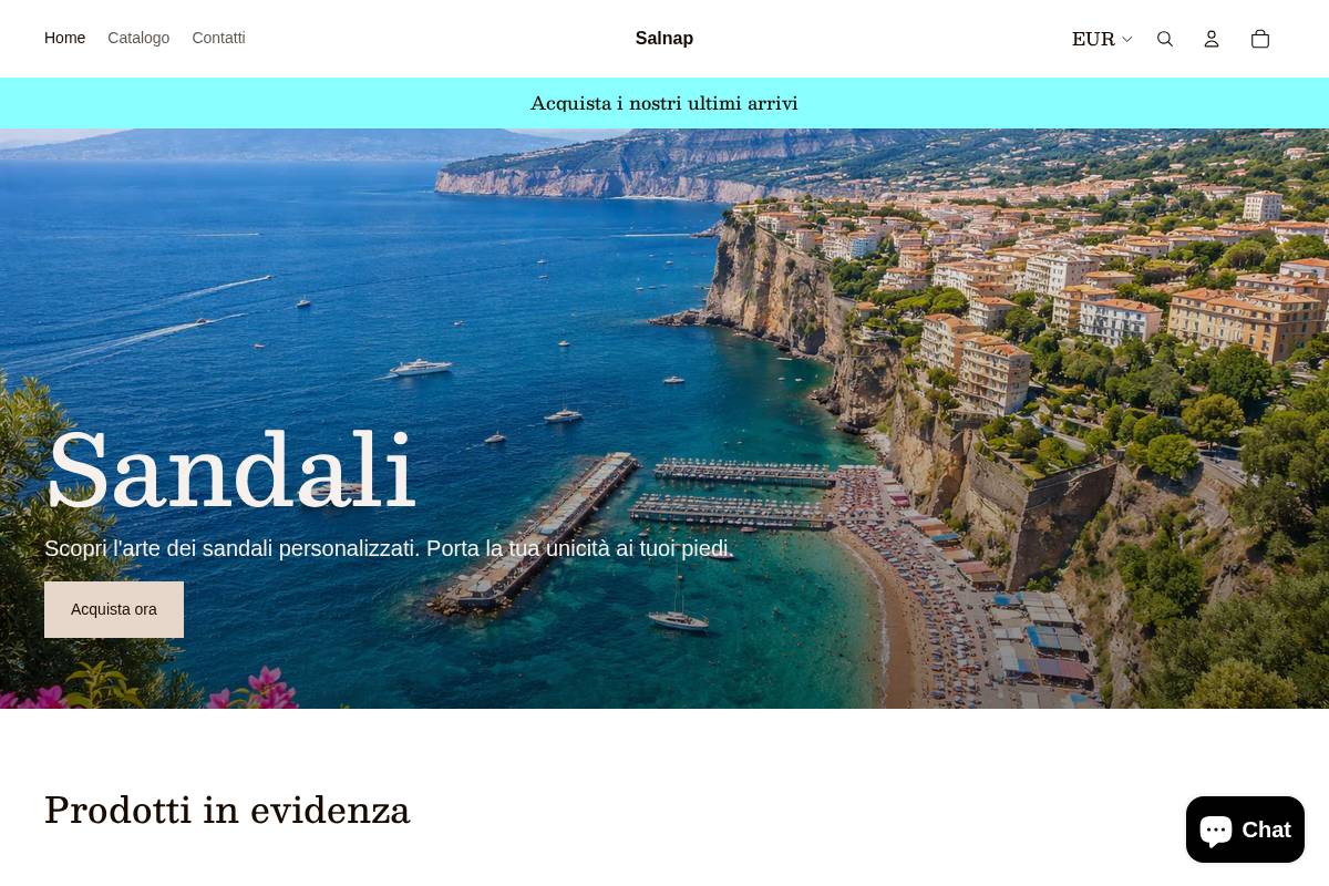 salnap.it homepage screenshot