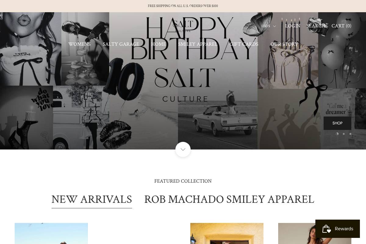 salt-culture.com homepage screenshot