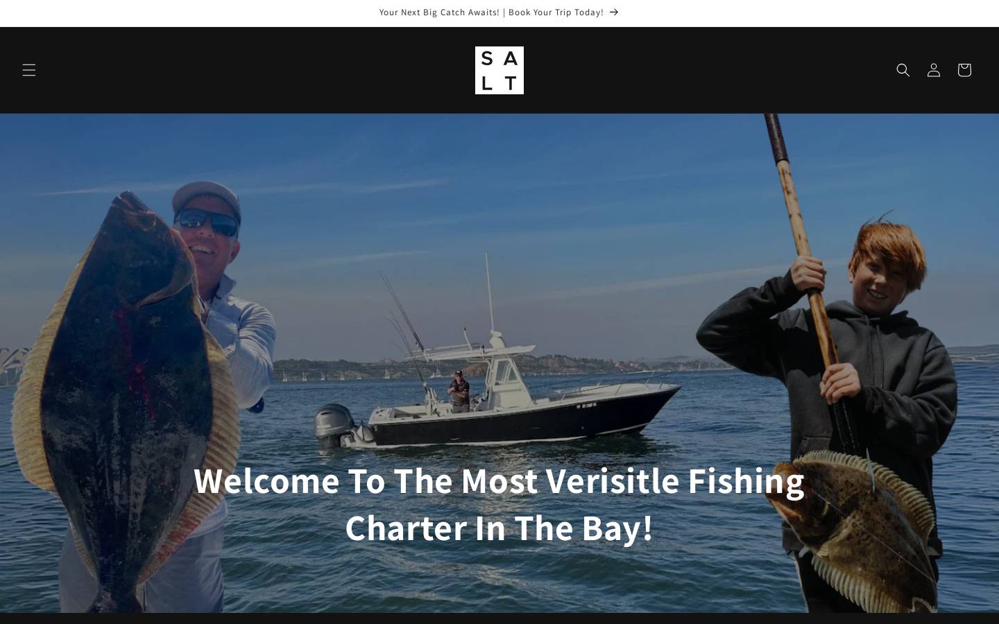 saltboxfisheries.store homepage screenshot