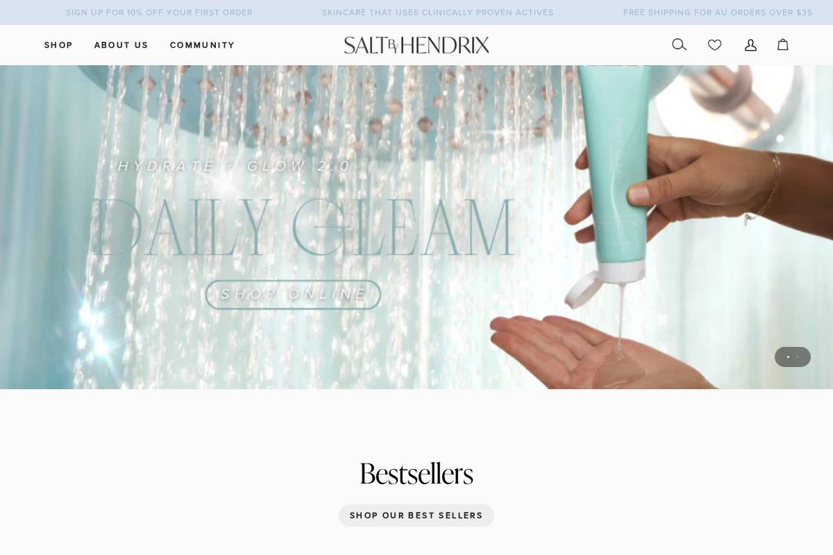 saltbyhendrix.com homepage screenshot