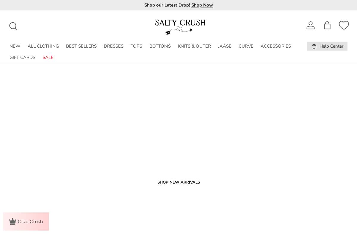 Saltycrush homepage screenshot