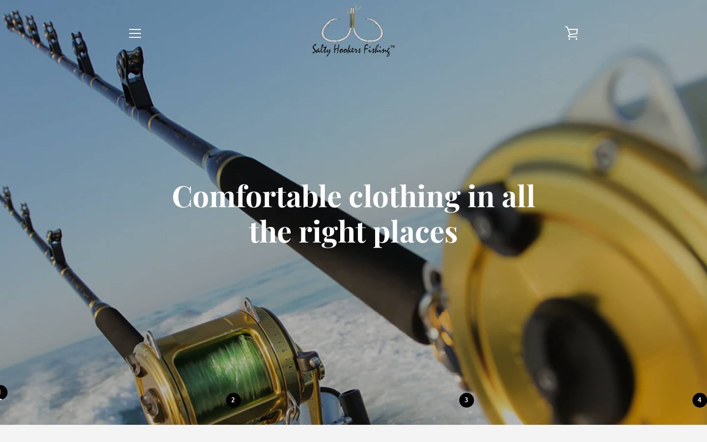 saltyhookersfishing.com homepage screenshot