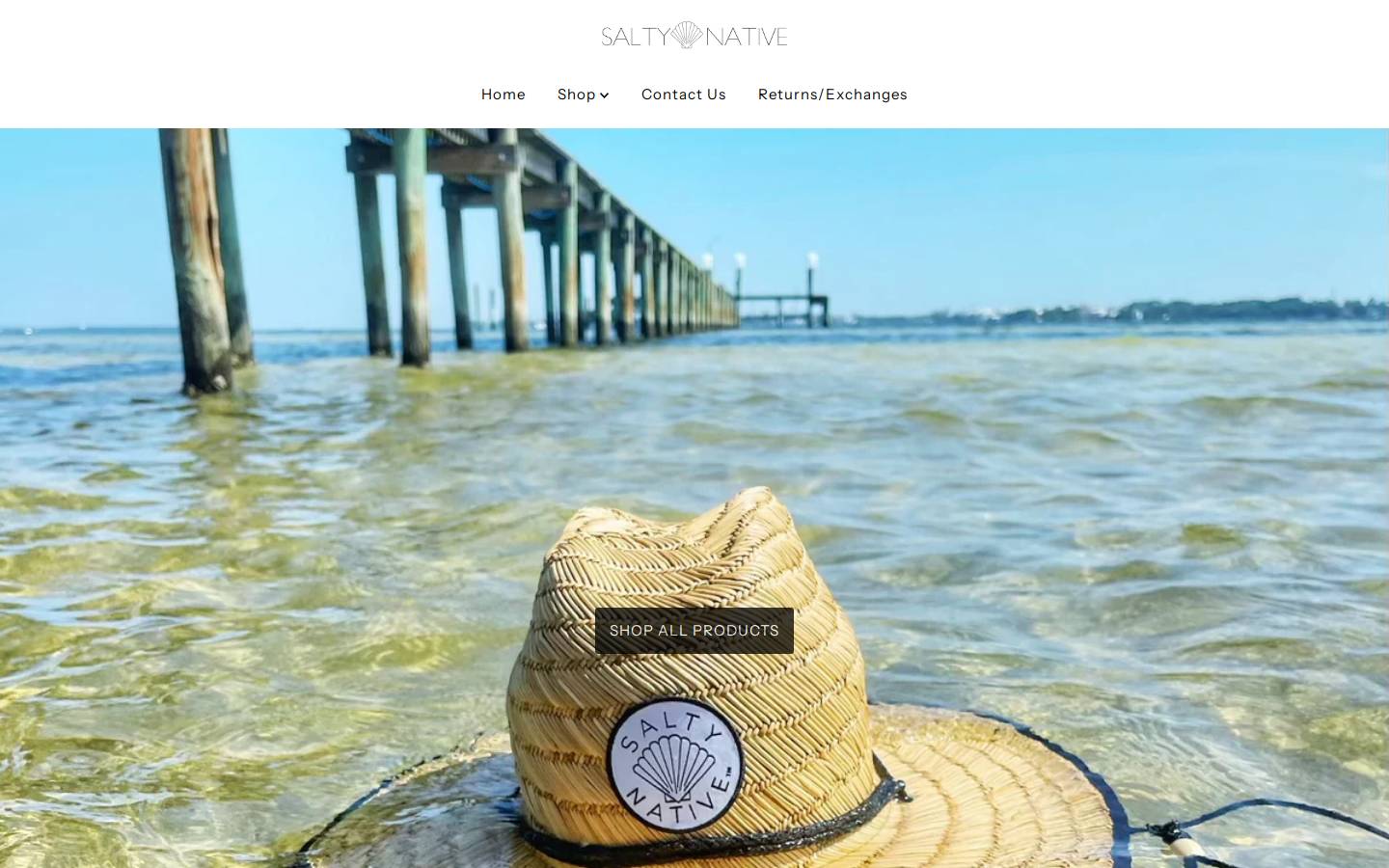 saltynatives.com homepage screenshot