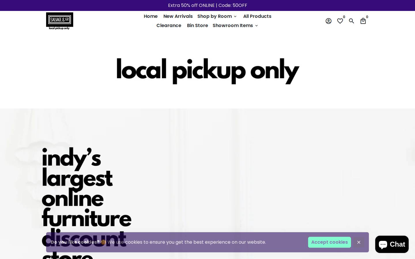 salvagecoindy.com homepage screenshot