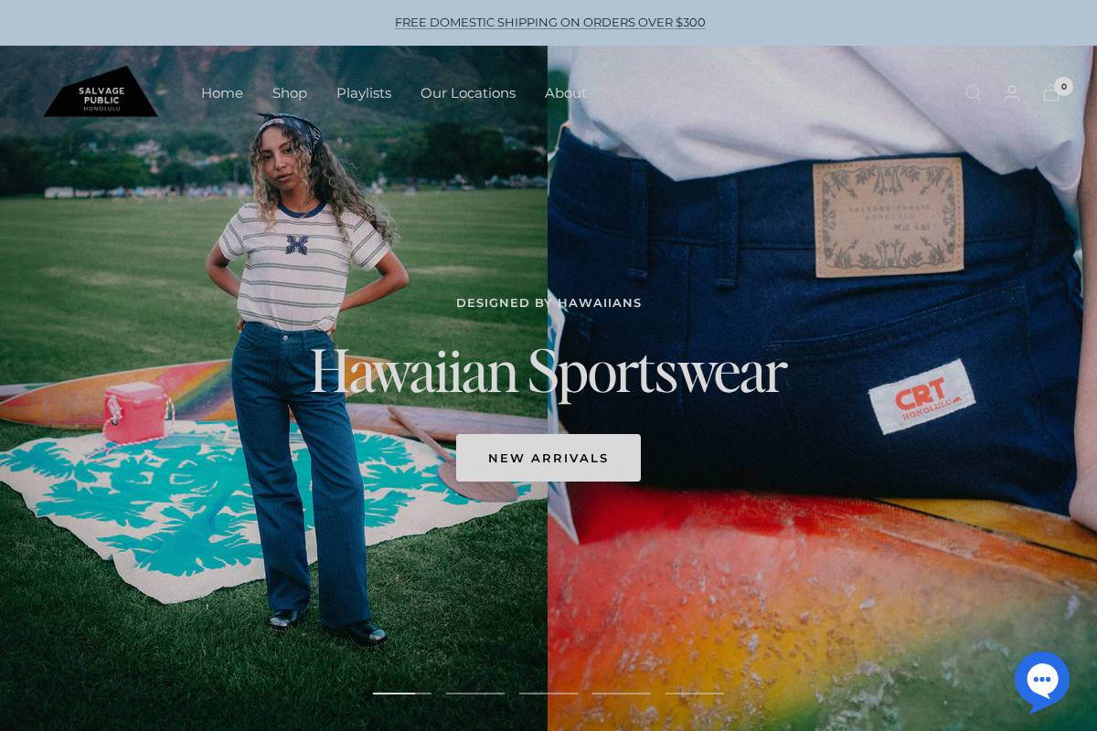 salvagepublic.com homepage screenshot