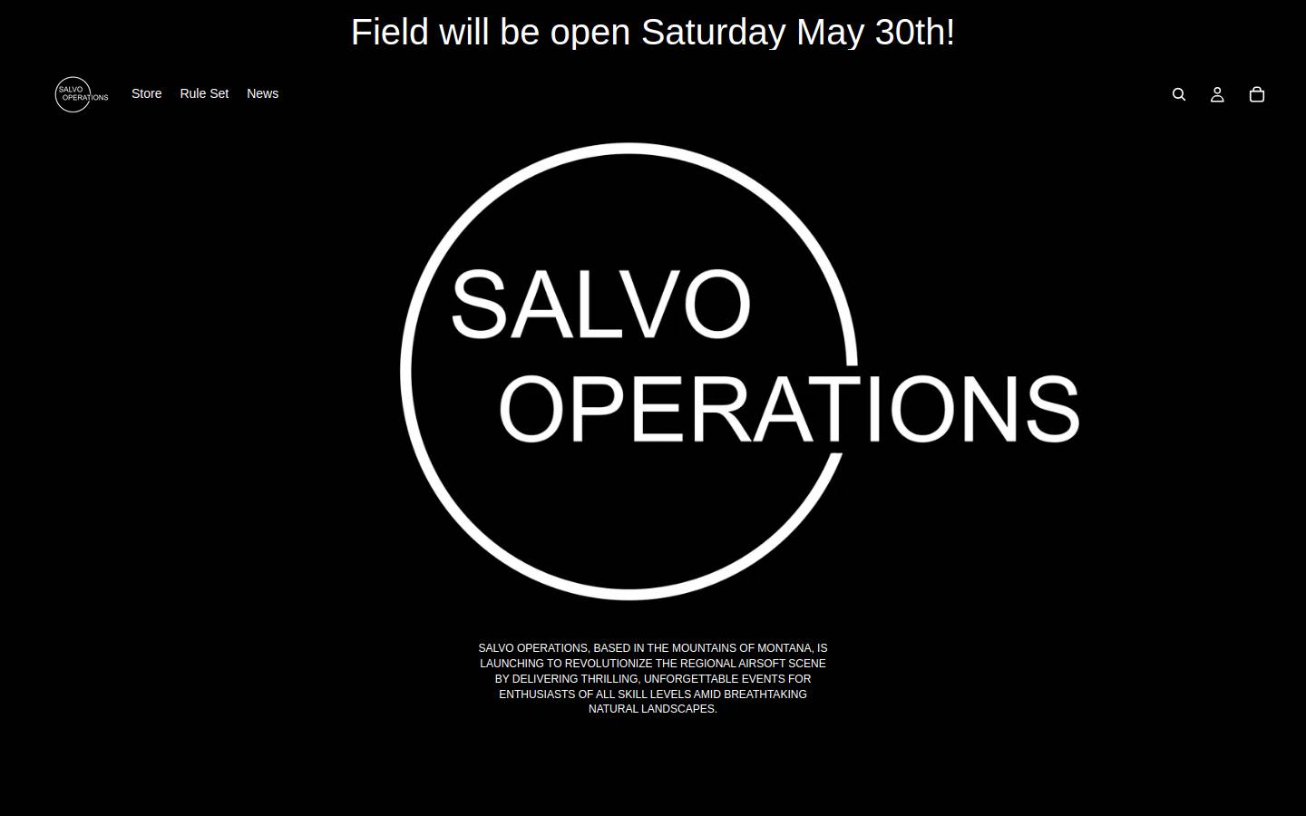 salvooperations.com homepage screenshot