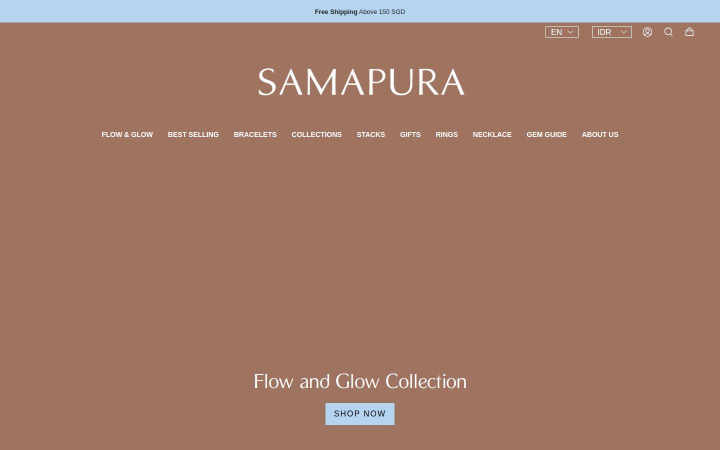 samapura.com homepage screenshot