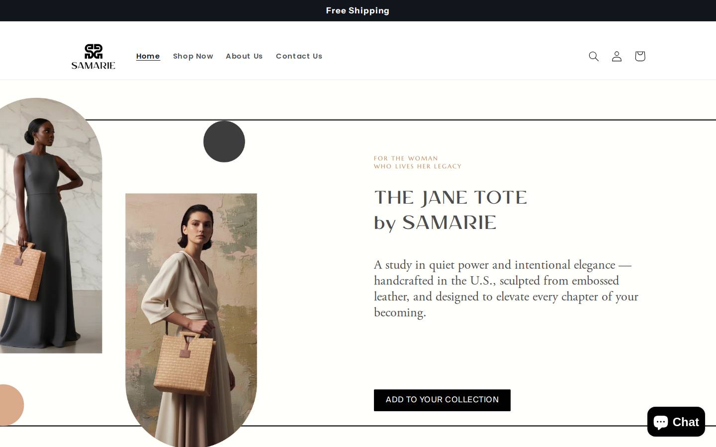 samarie.com homepage screenshot