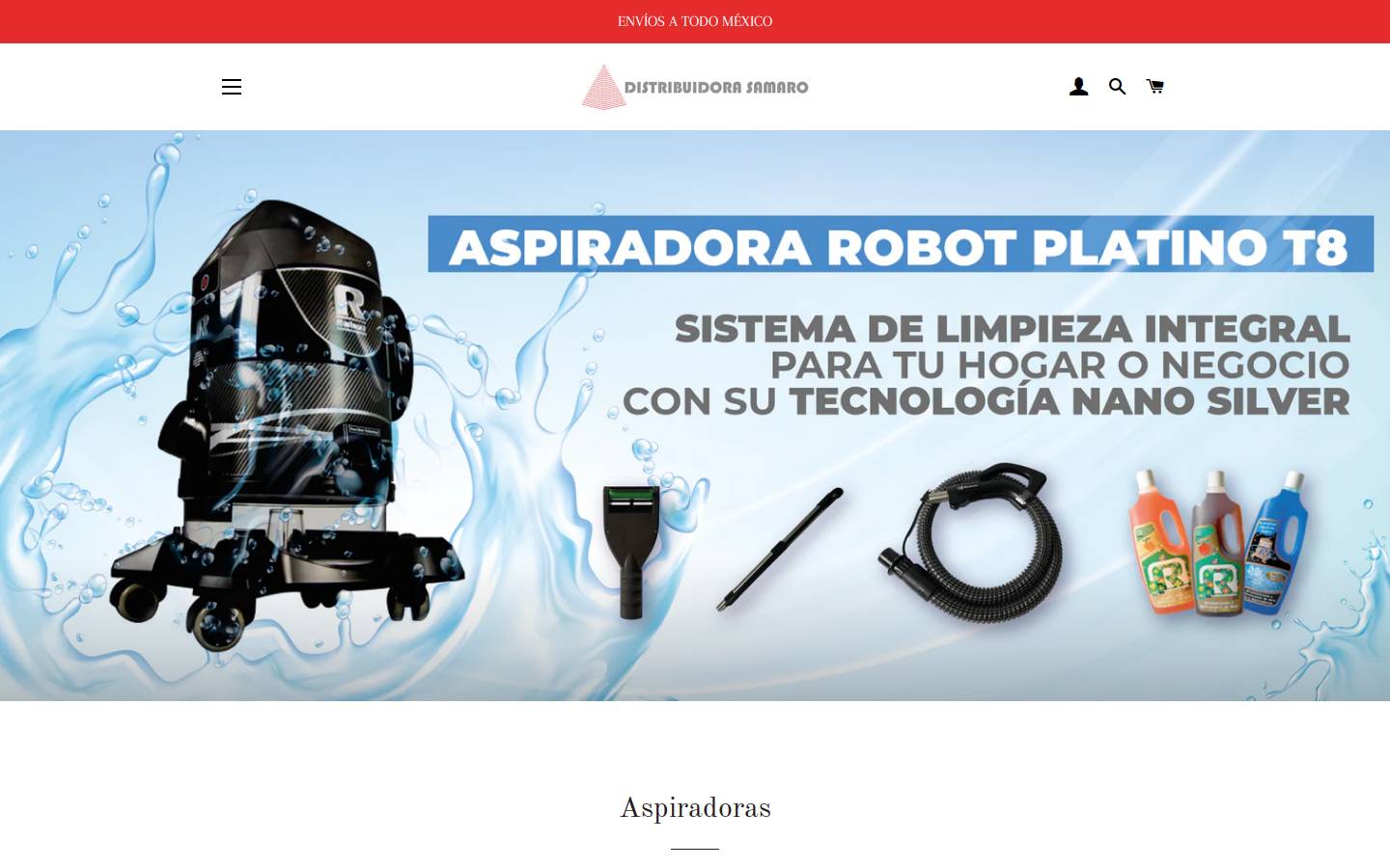 samaro.mx homepage screenshot