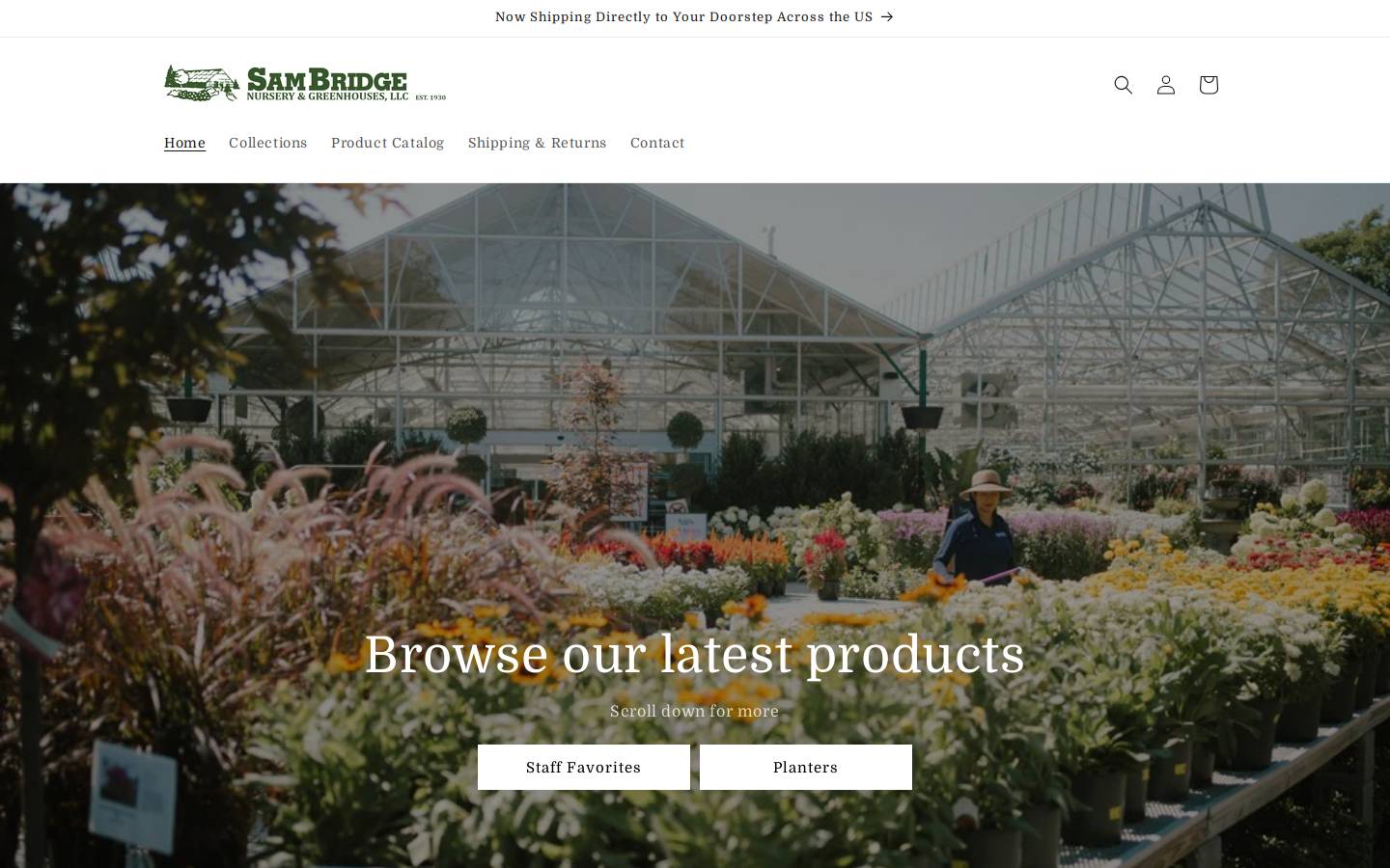 sambridgeathome.com homepage screenshot