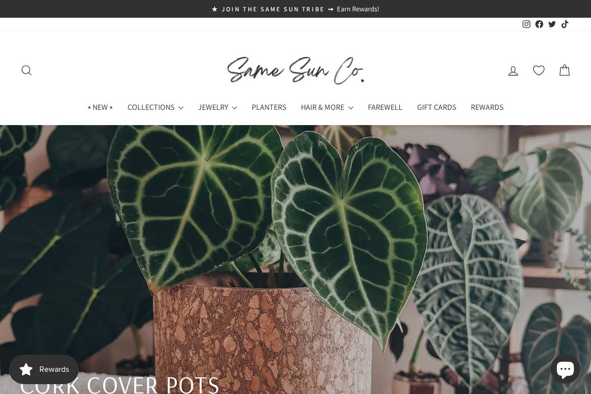 samesunco.com homepage screenshot