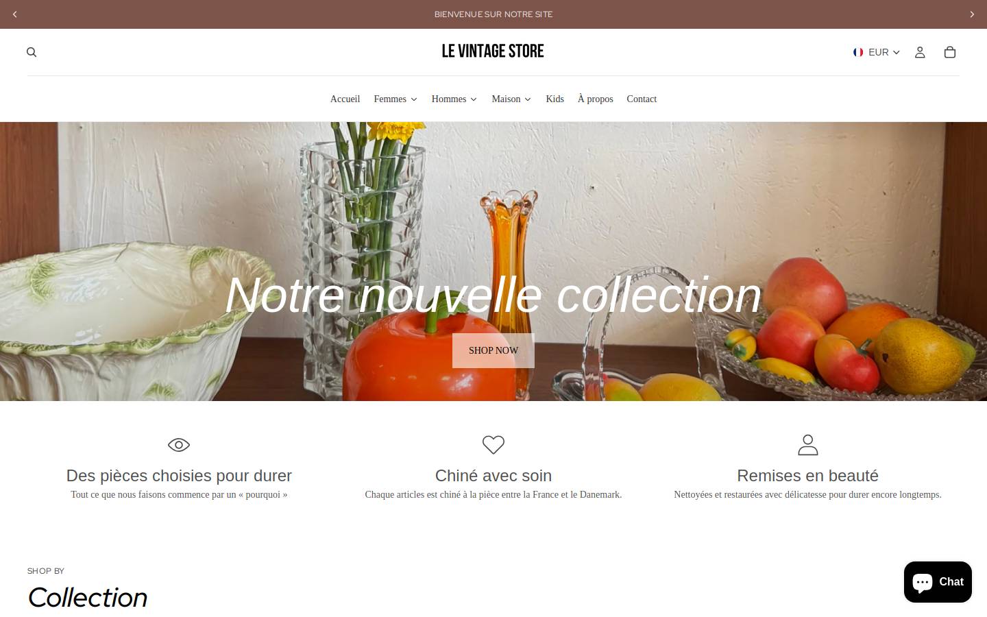samothraceshop.fr homepage screenshot