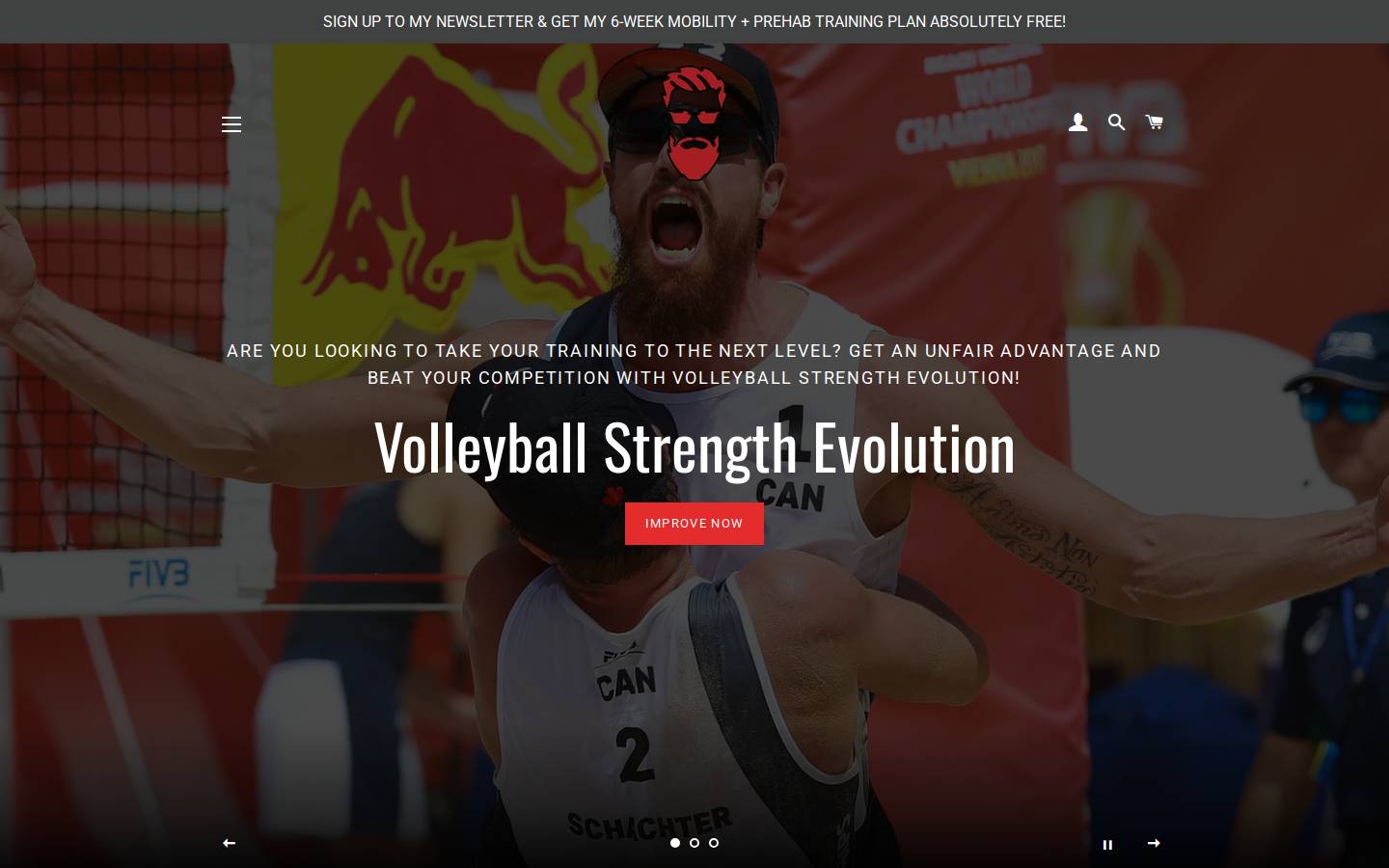 sampedlow.com homepage screenshot