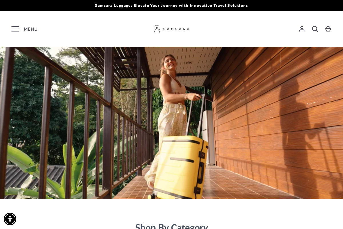 Samsaraluggage homepage screenshot