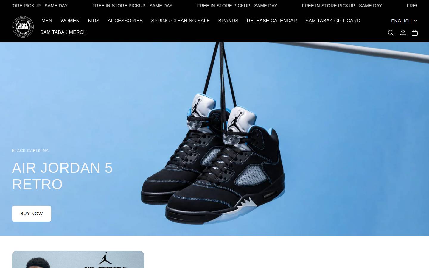 samtabak.com homepage screenshot