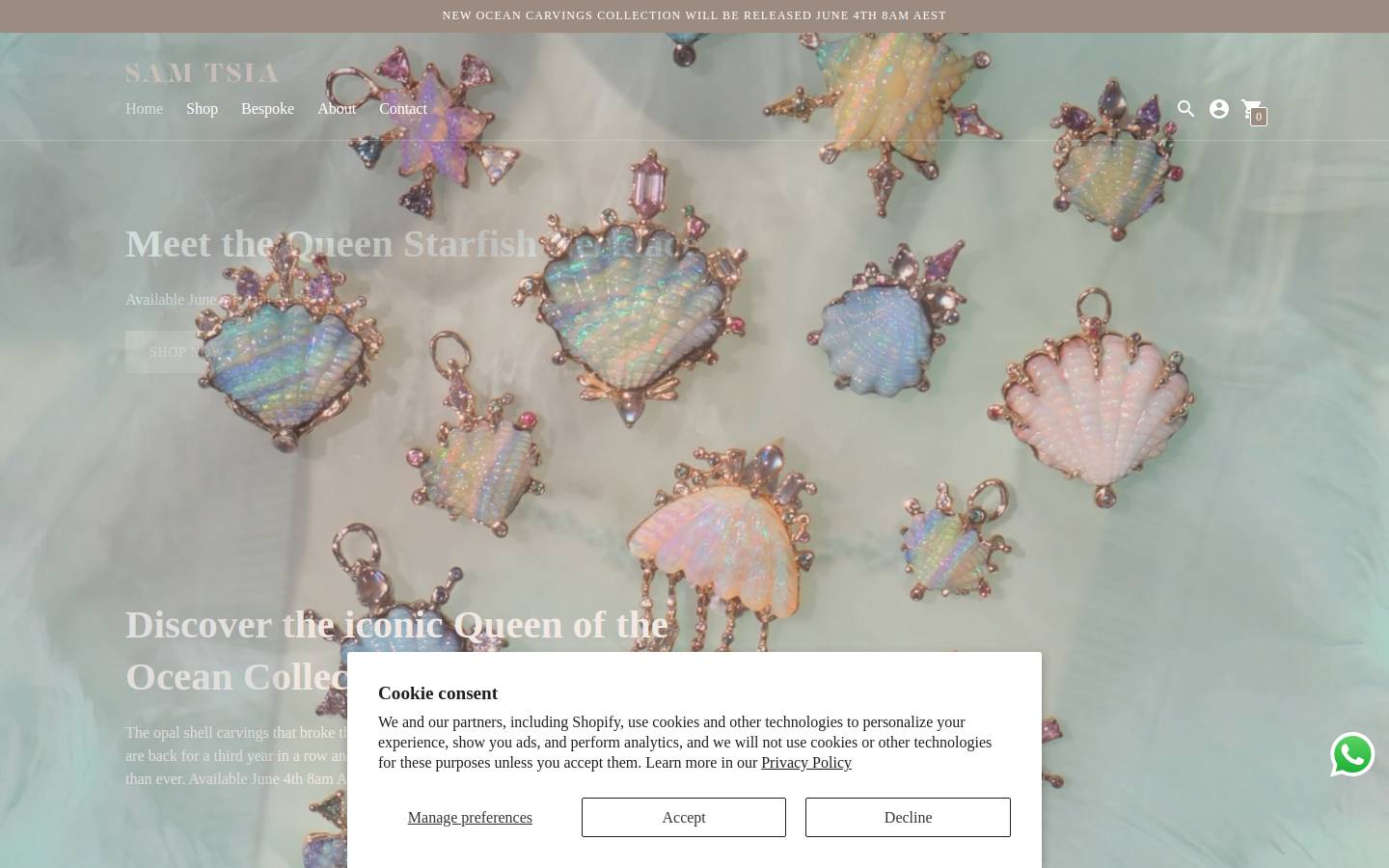samtsia.com homepage screenshot