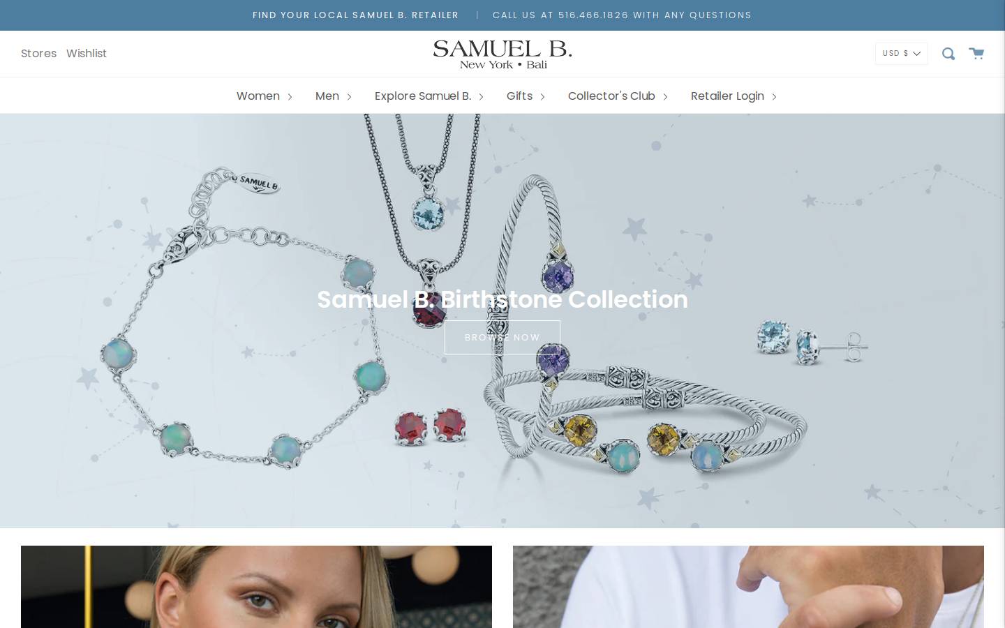 samuelb.com homepage screenshot