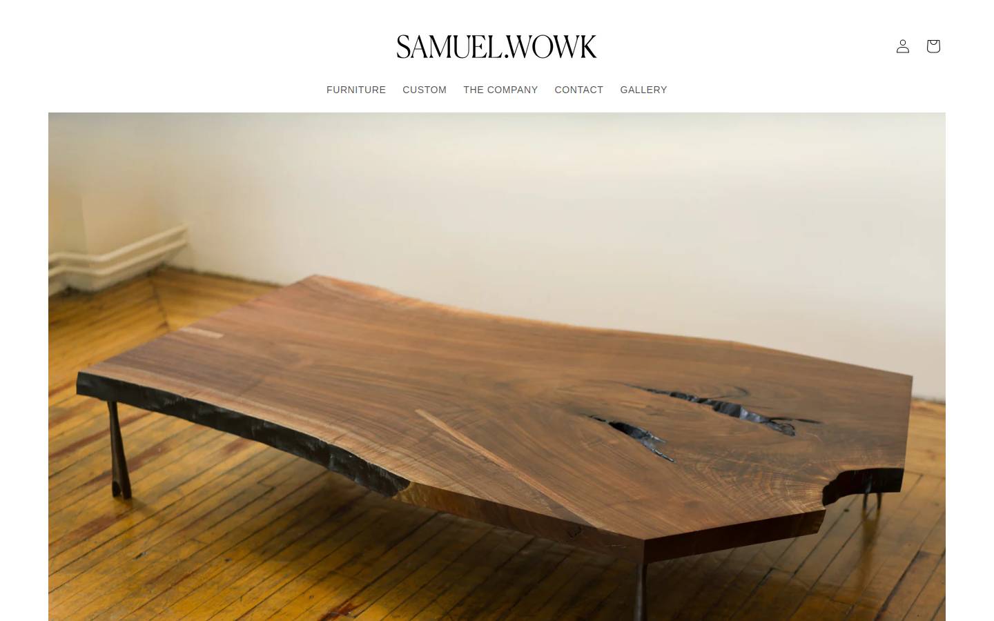 samuelwowk.com homepage screenshot