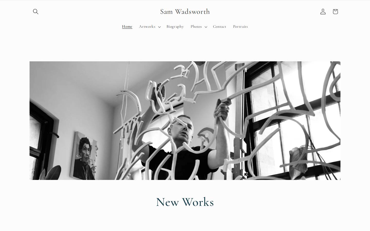 samwadsworth.co.uk homepage screenshot
