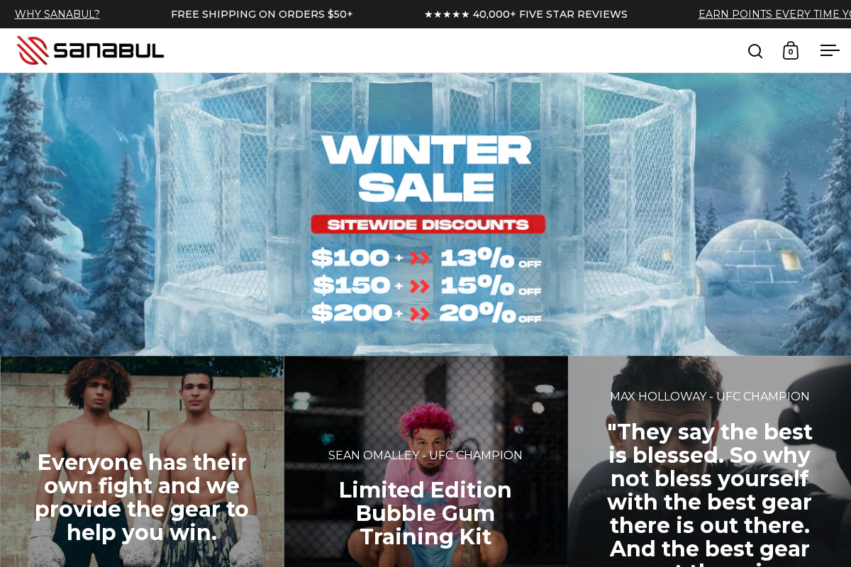 Sanabul homepage screenshot