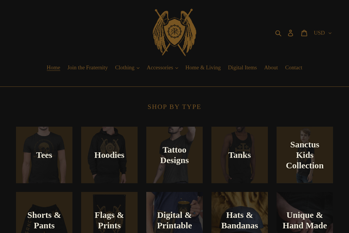 Sanctusco homepage screenshot