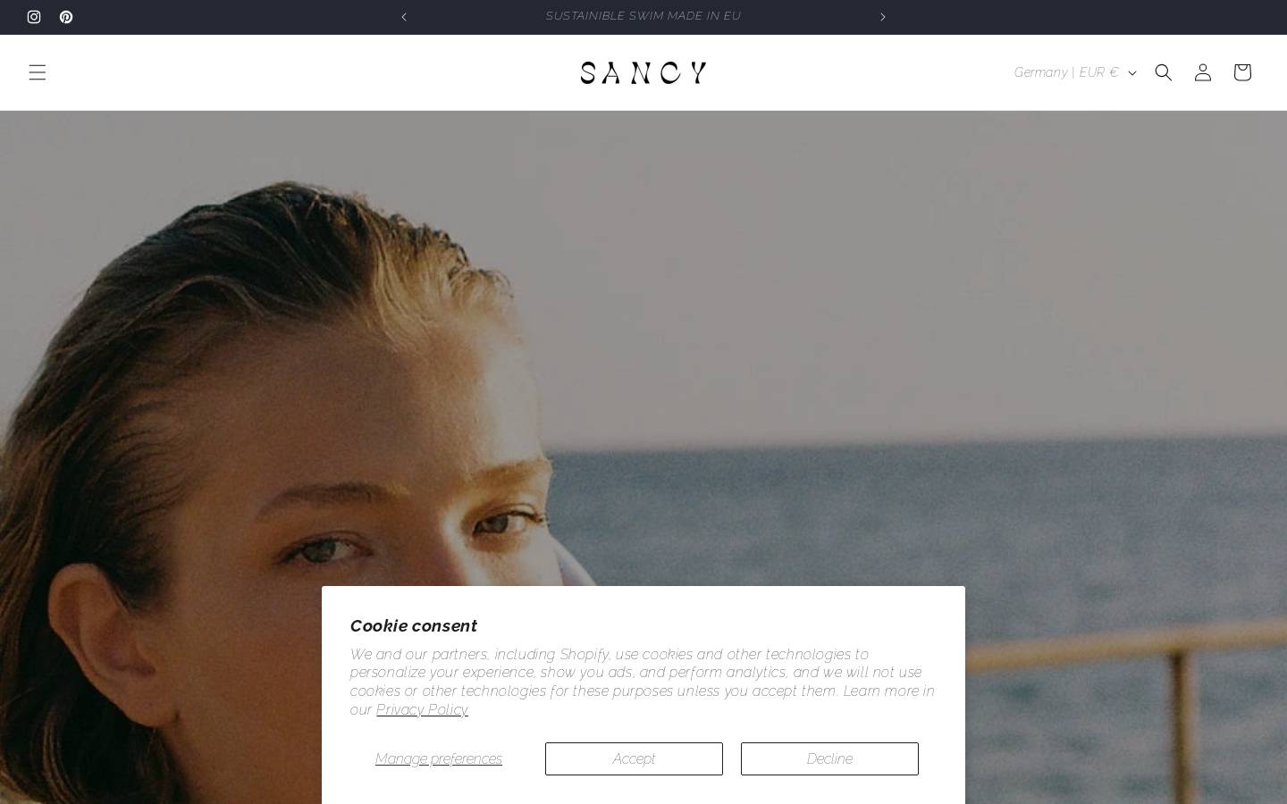 sancy.world homepage screenshot