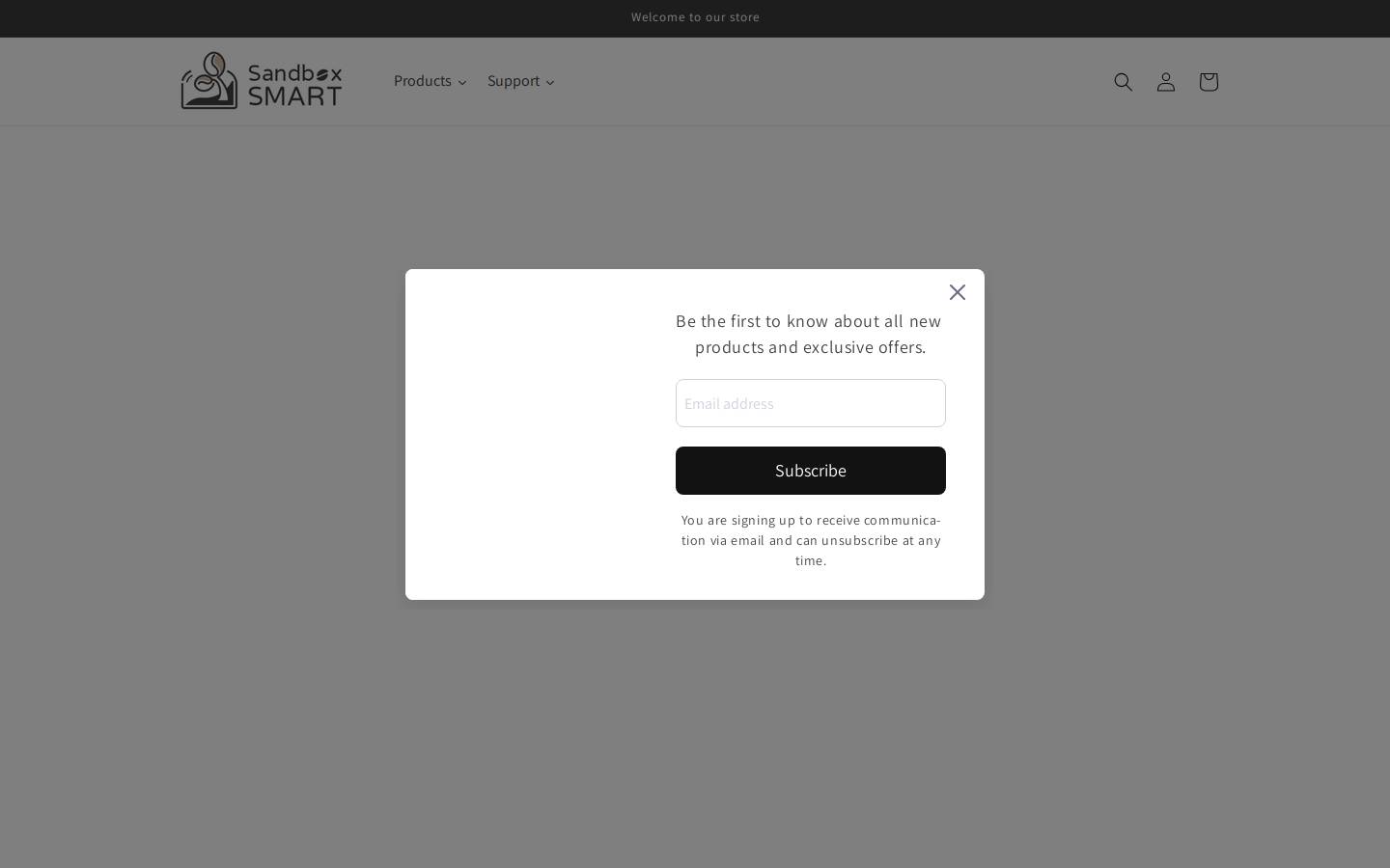 sandboxsmartusa.com homepage screenshot