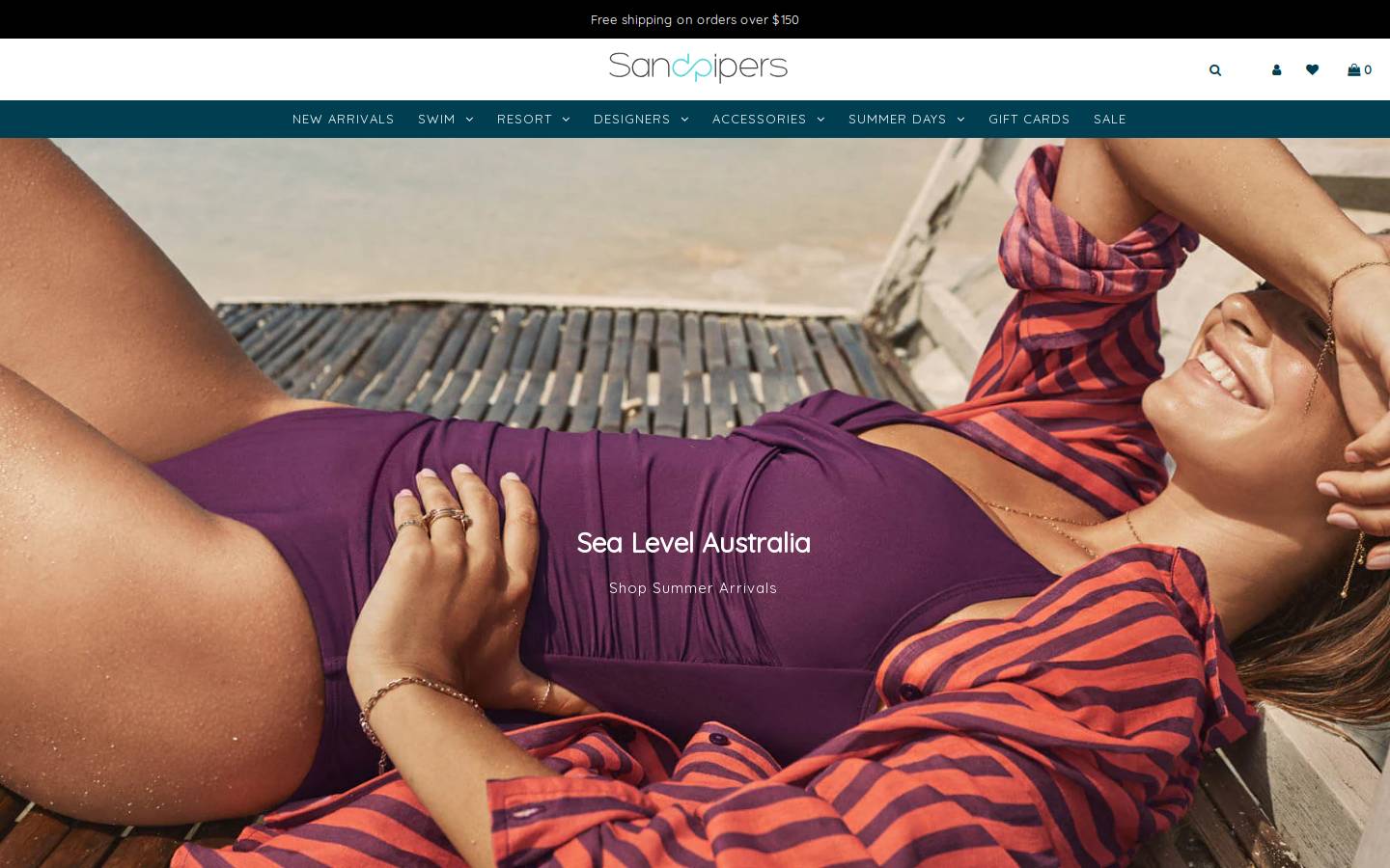 sandpipers.ca homepage screenshot