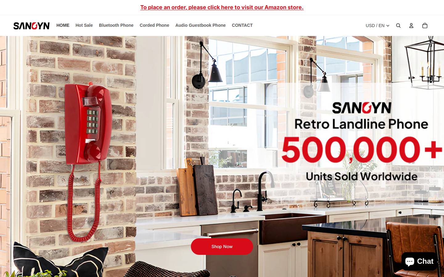 sangyn.com homepage screenshot
